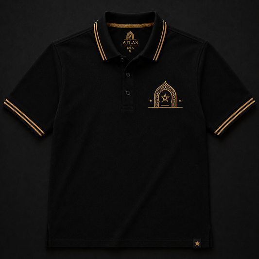 Atlas Polo – Royal Black